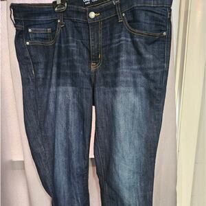 Gap cuffed jeans sz 14